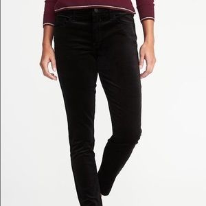 NWOT Old Navy Rockstar Super Skinny Velvet Pants
